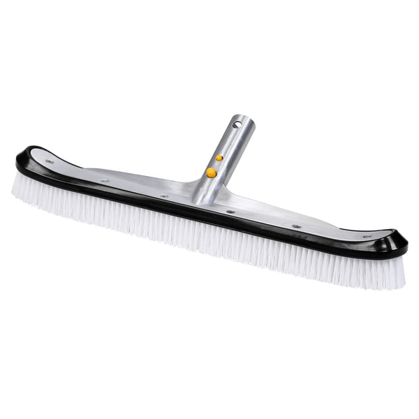 Deluxe Aluminum Swimming Pool & Spa Brush, 18-in F3193