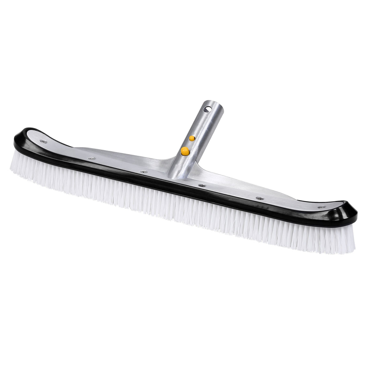 Deluxe Aluminum Swimming Pool & Spa Brush, 18-in