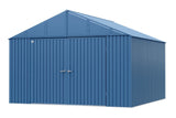Elite 12x12-ft Blue Grey Corrosion-Resistant Steel Shed