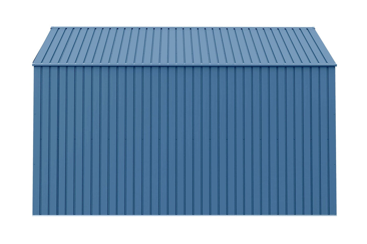 Elite 12x12-ft Blue Grey Corrosion-Resistant Steel Shed