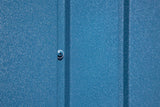 Elite 12x12-ft Blue Grey Corrosion-Resistant Steel Shed