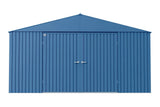 Elite 14x16-ft Blue Grey Corrosion-Resistant Steel Shed