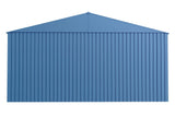 Elite 14x16-ft Blue Grey Corrosion-Resistant Steel Shed