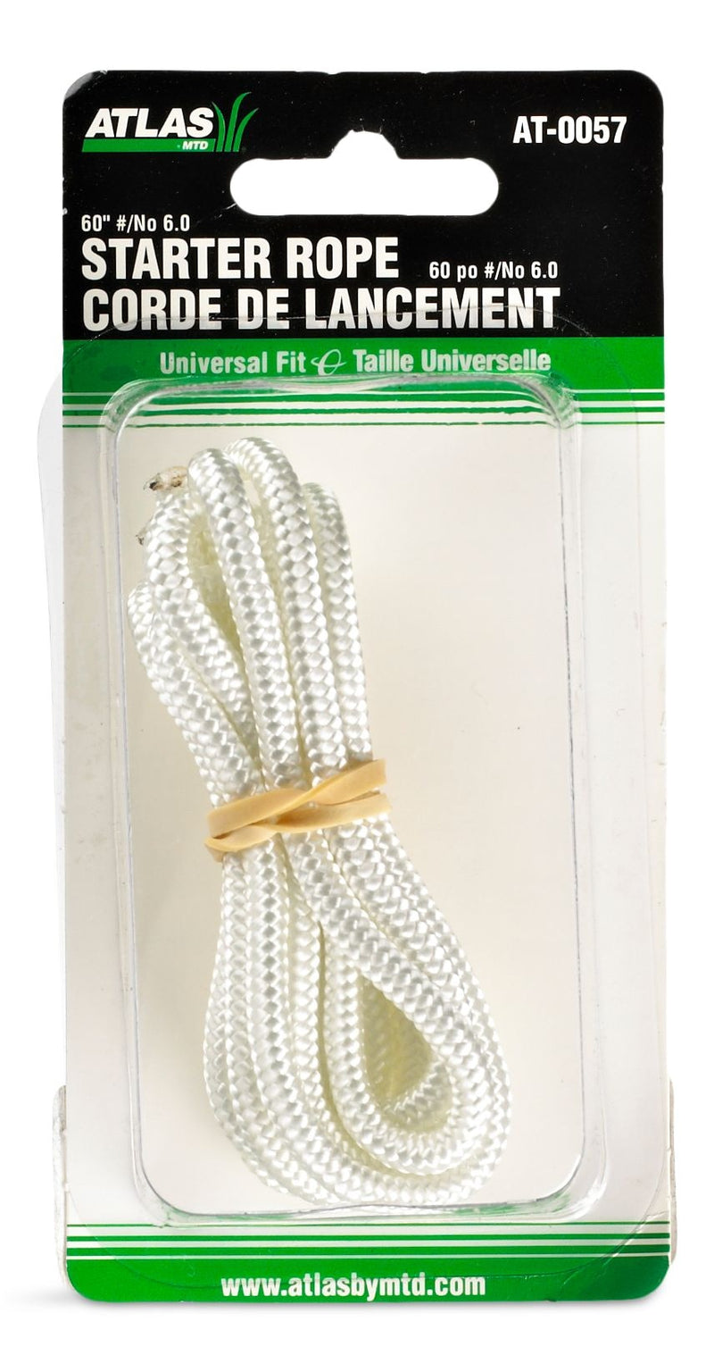 Lawn Mower Replacement Starter Cord/Rope, 60-in x 1/4-in Nylon Q1694