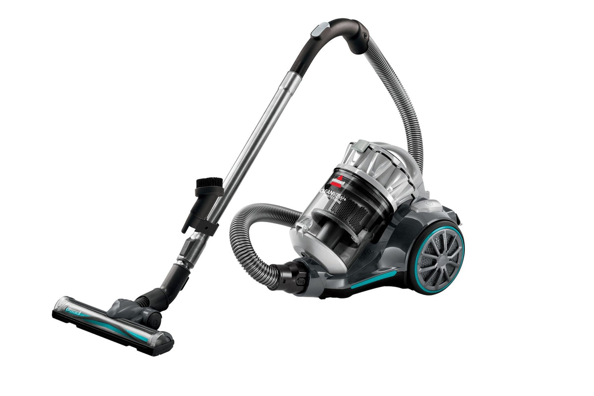 CleanView Plus Multi-Cyclonic Lightweight Bagless Corded Canister Vacuum Cleaner, Silver