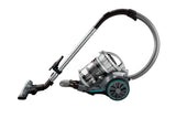 CleanView Plus Multi-Cyclonic Lightweight Bagless Corded Canister Vacuum Cleaner, Silver