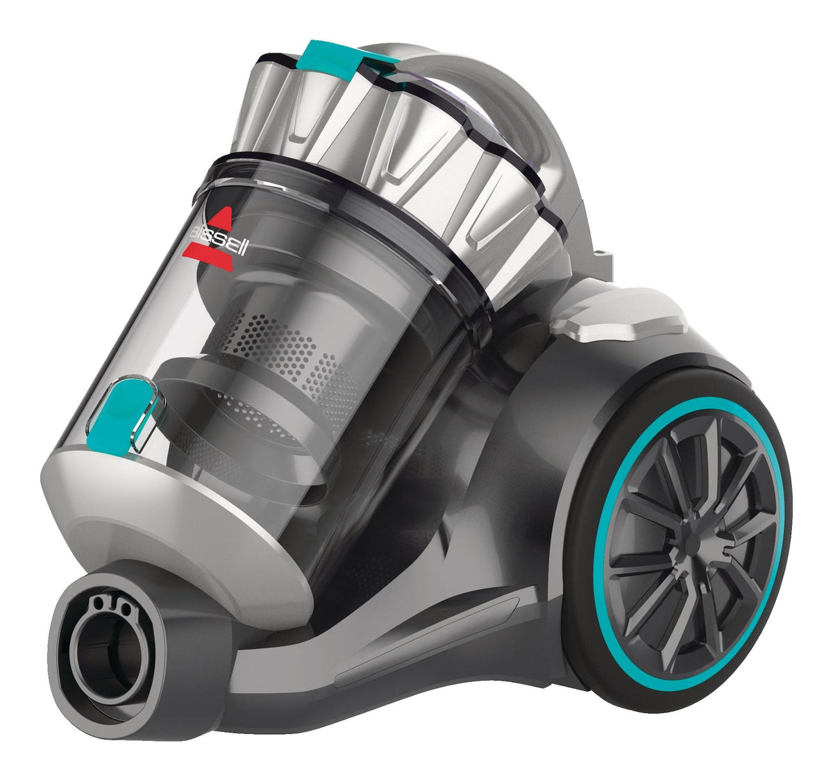 CleanView Plus Multi-Cyclonic Lightweight Bagless Corded Canister Vacuum Cleaner, Silver