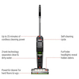CrossWave OmniFind Pet Pro Cordless Wet/Dry Vacuum & Floor Washer