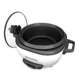 Non-Stick Rice Cooker & Steamer White, 6 Cups