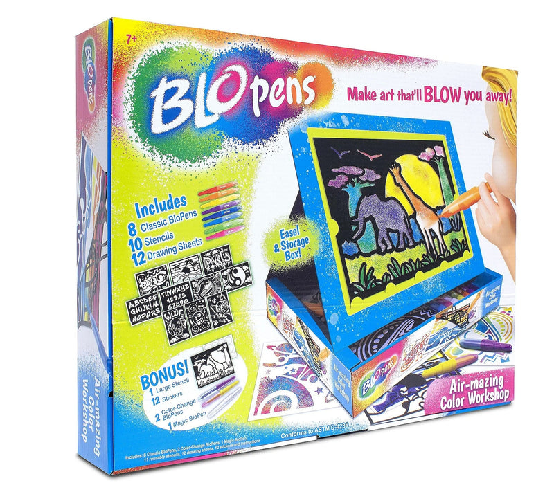 Air-Mazing Colour Workshop Kit with 10 Stencils, Ages 7+ K3141