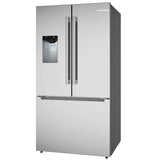 300 Series 36 in. 26 cu.ft. Stainless Steel Standard Depth French Door Refrigerator With External Water and Ice Dispenser