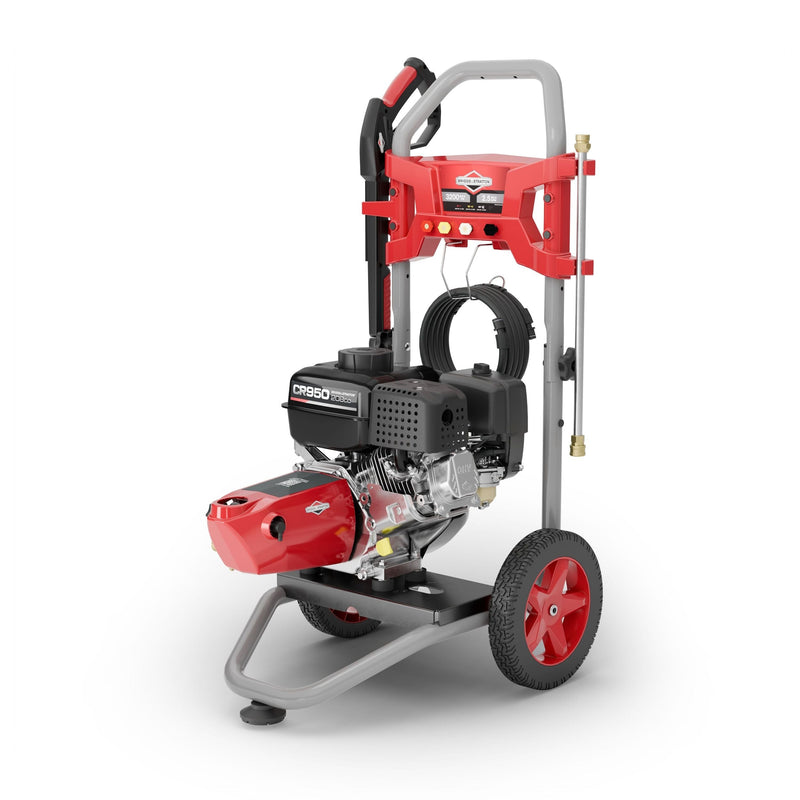 3200 PSI 2.5 GPM 208cc Engine Wheeled Gas Pressure Washer D9132
