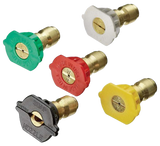 Quick-Connect Spray Nozzle Tips Kit Compatible with 4000 PSI Gas Pressure Washer, 5-pk