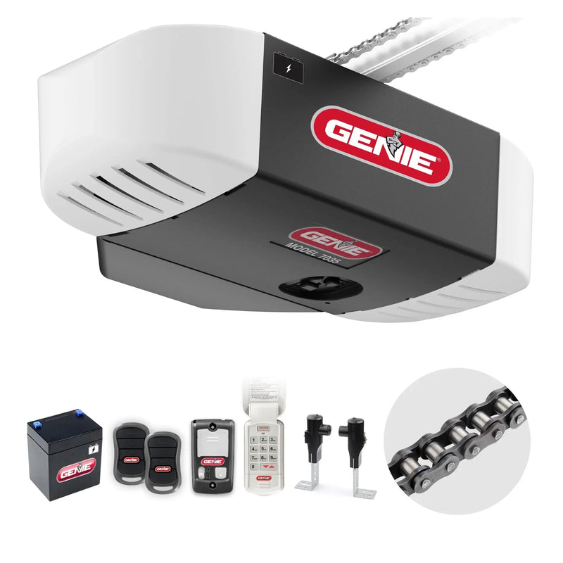 Chain Drive 750 3/4 HPc Garage Door Opener w/Battery Backup - Heavy Duty R404