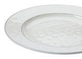 Gablehurst Stoneware Dinnerware Set with Mugs, Serves 4, 16-pc, Cream Reactive Glaze