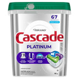 Platinum ActionPacs Dishwasher Detergent Pods, Fresh, 67 Count