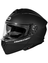 X CX935 Adult Full Face Modular Motorcycle Helmet, Matte Black