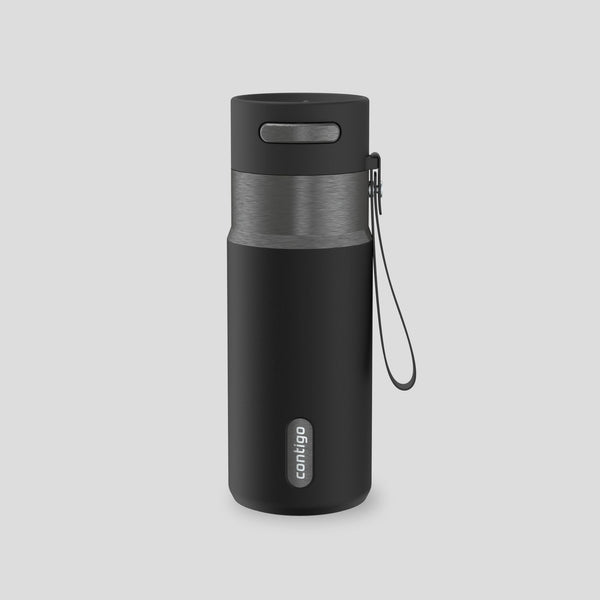 Insulated Stainless Steel Travel Bottle with Lid, Various Colours, 16-oz C5285