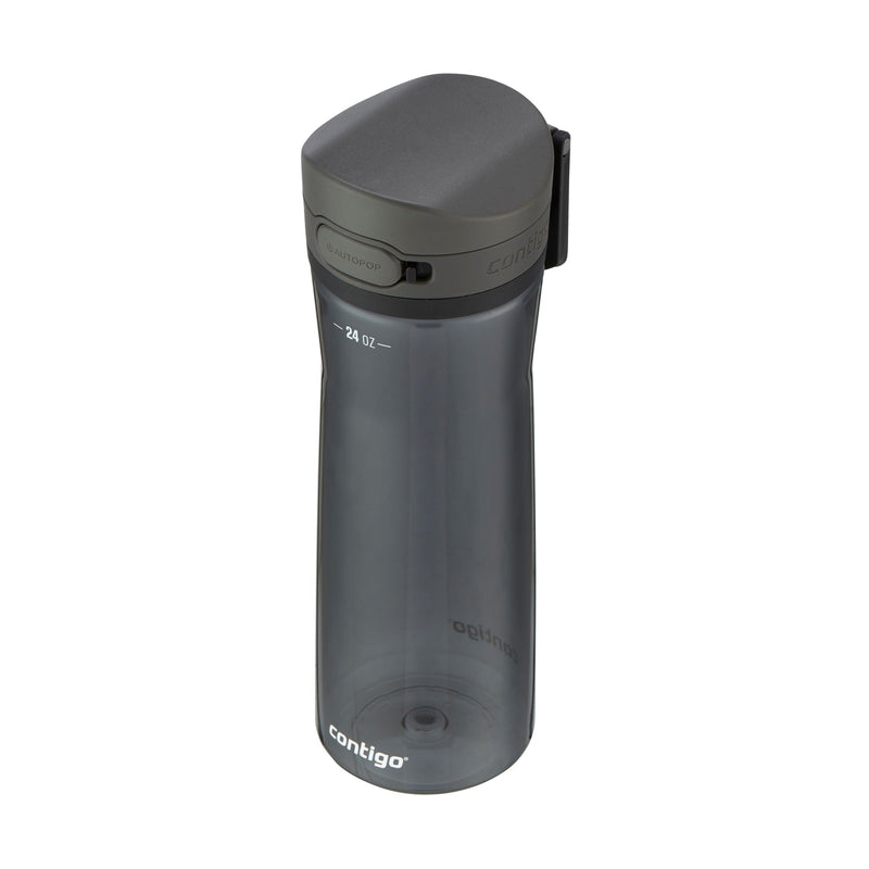 Plastic Water Bottle, 24-oz, Assorted, with Clip Handle F2480
