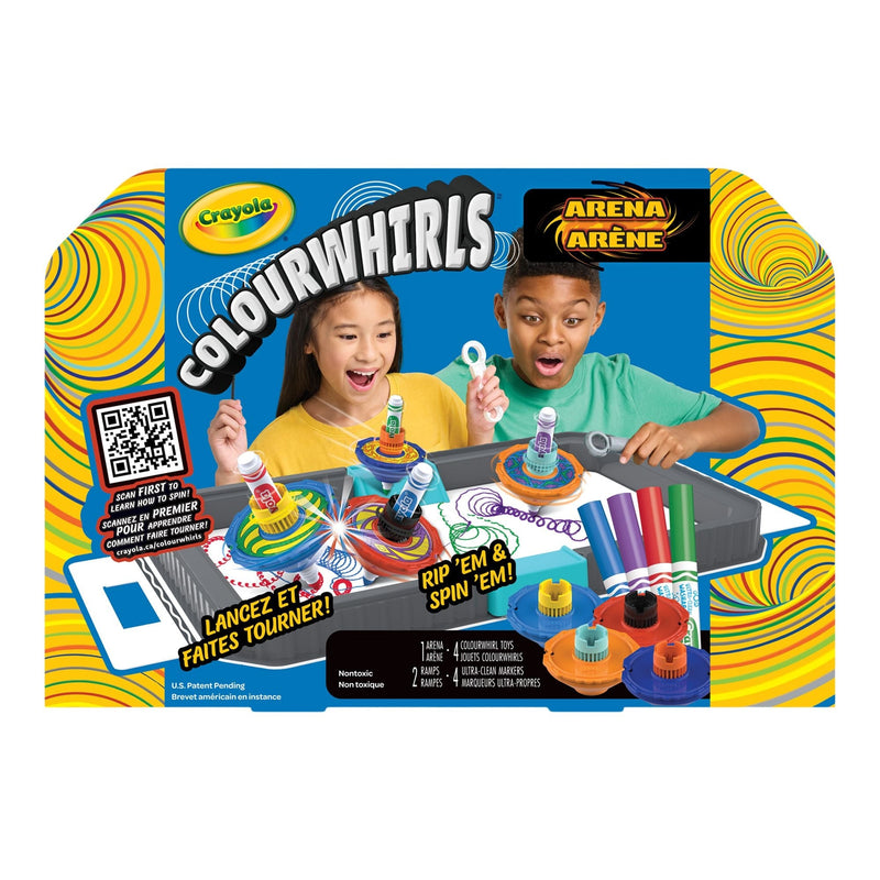Colourwhirls 4-Player Arena Set for Ages 6+ J1166
