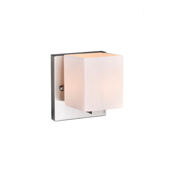 Cristini 1-Light Nickel Bathroom Sconce G5584