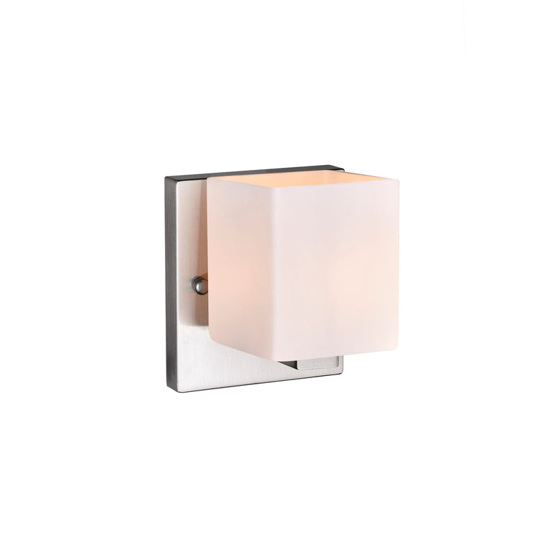 Cristini 1-Light Nickel Bathroom Sconce N7284
