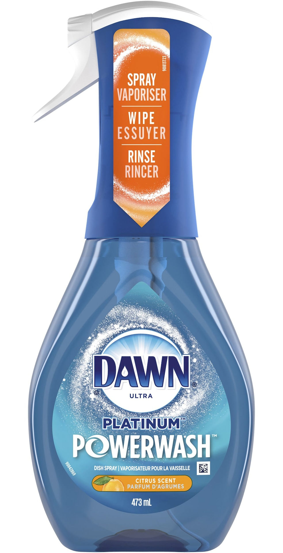 Ultra Platinum Powerwash Dish Soap Spray, Assorted Scents, 473-mL
