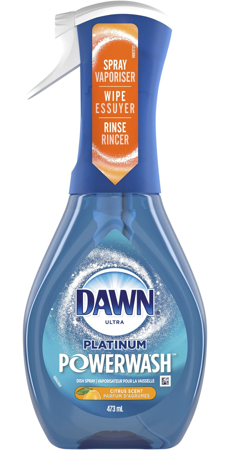 Ultra Platinum Powerwash Dish Soap Spray, Assorted Scents, 473-mL N4773