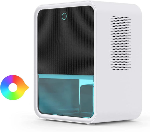 Bedroom Dehumidifier 2.2L Water Tank with Hygrometer RGB LED Light Y9767