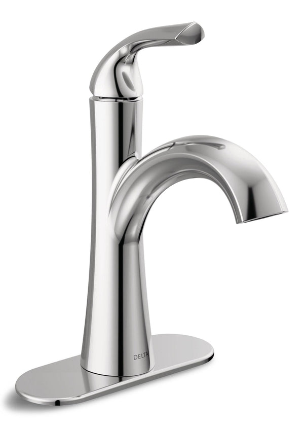 Eldren Single Handle Lavatory Faucet, Chrome N9373