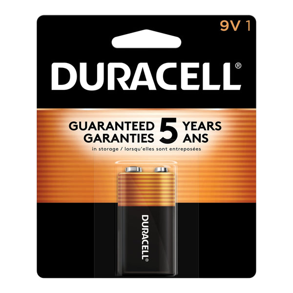 Coppertop 9V Alkaline Battery, All Purpose, 1-pk L5244