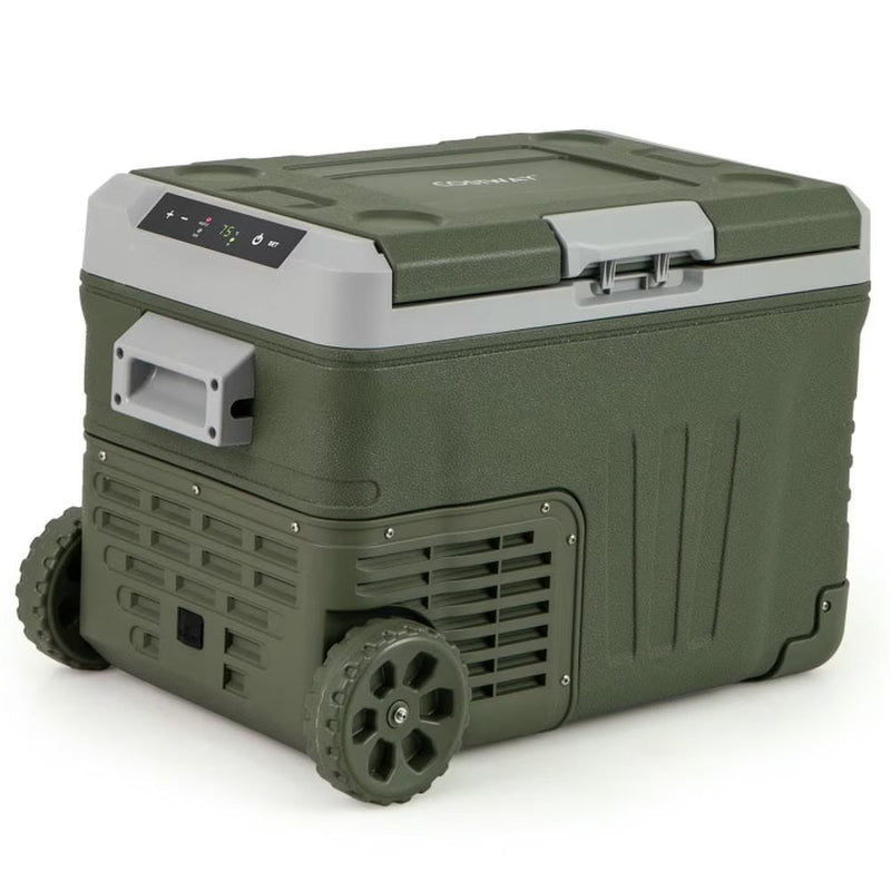 Barara King Cooler, Car Fridge, Portable Outdoor Cooler,12 Volt Car Refrigerator Portable Car Fridge with Adjustable Range-35L M4779