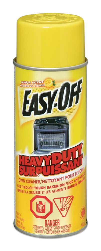 Heavy-Duty Oven Cleaner Spray, Lemon Scent, 400-g J9099