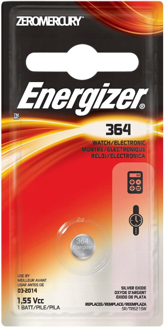 Silver Oxide 1-pk 365/363 SR621SW 1.5V / 1.5 Volt Button Cell Watch Battery G6181