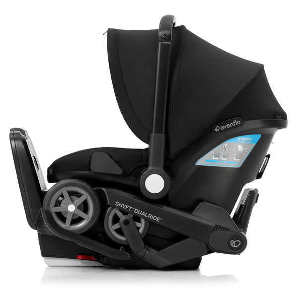Shyft DualRide Infant Car Seat and Stroller, Black O3689
