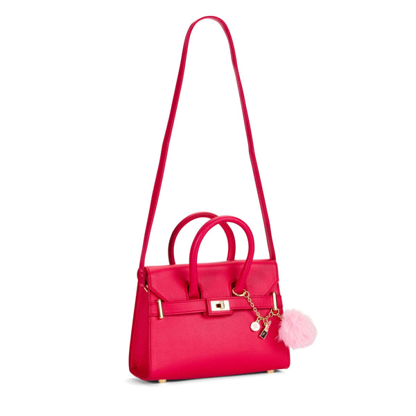 Girls Glamour Purse - Belted Tote Bag, Assorted P6092