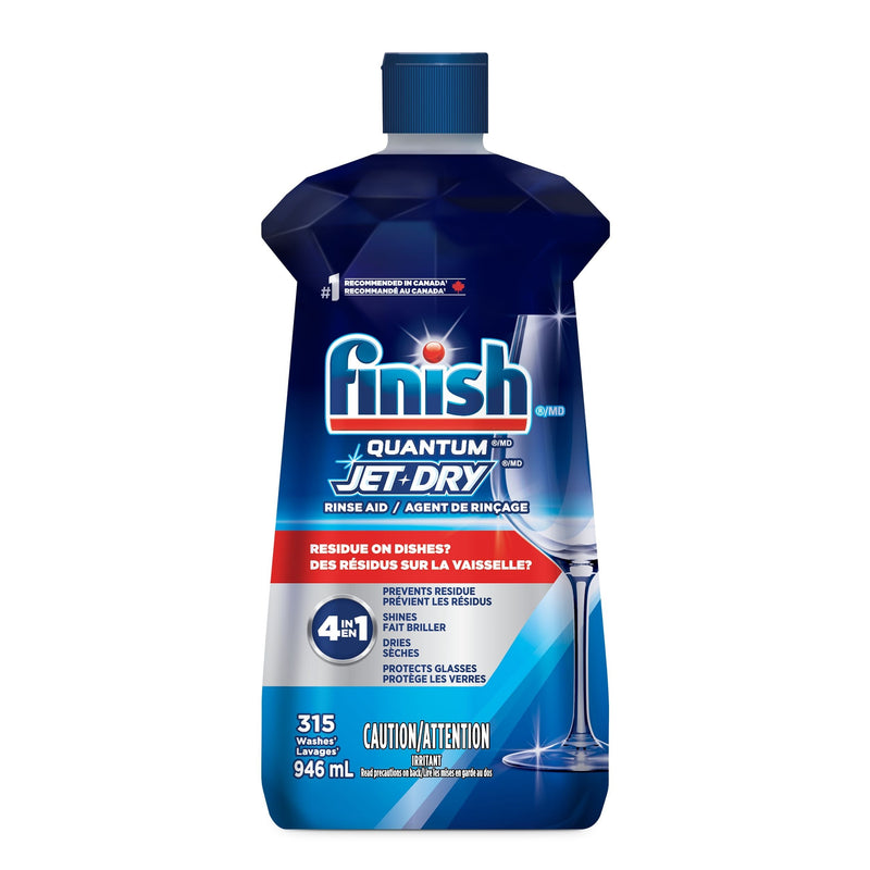 Quantum Jet Dry Dishwasher Rinse Aid, 946-mL V7240