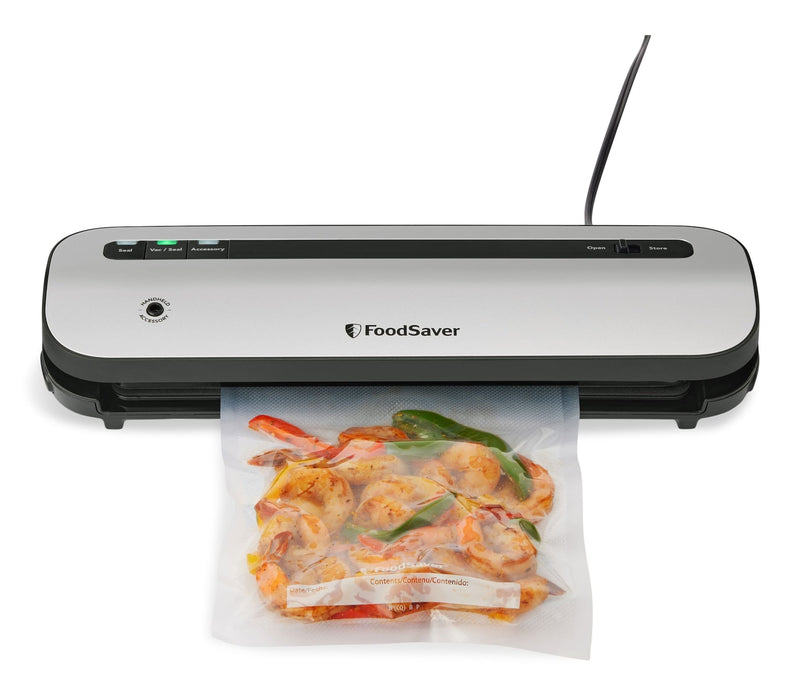 VS 1230 Space Saving Vacuum Sealing System Bundle with Built-in Bag Alignment Tool M5558