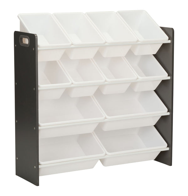 Stain & Rust Resistant Sturdy 12-Bin Organizer, Grey V307