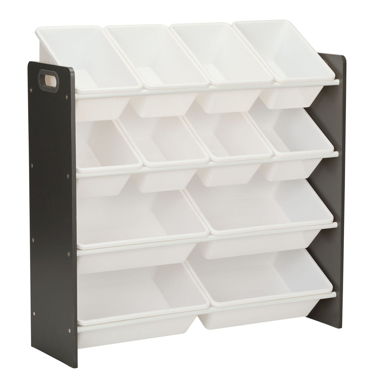 Stain & Rust Resistant Sturdy 12-Bin Organizer, Grey