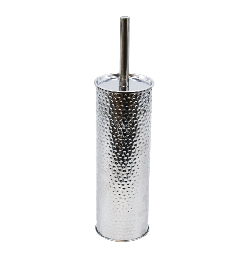 Stainless Steel Compact Long Reach Toilet Brush, Hammered Finish G5541