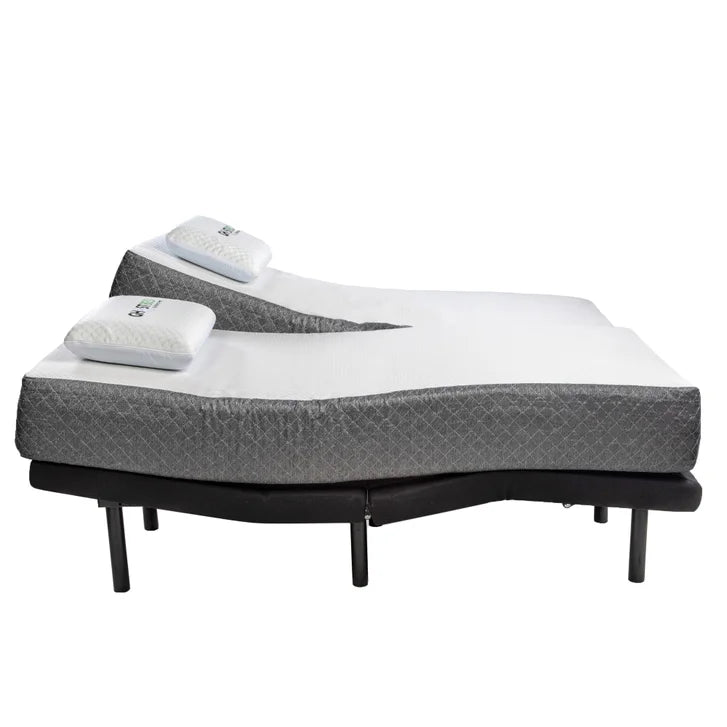 Ghostbed by Nature's Sleep 28 cm (11 in.) Gel Memory Foam Mattress with Adjustable Base P783