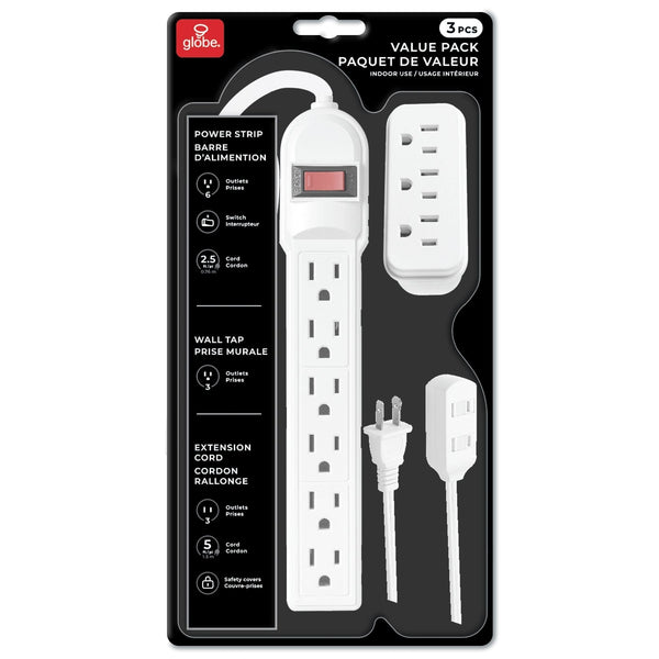 3-Piece Indoor Electrical Value Pack G7775