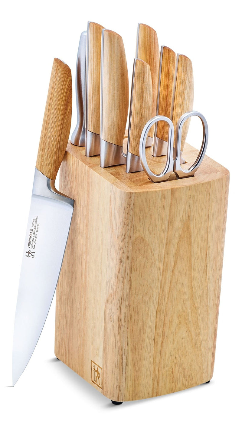 Pakka Knife Block Set with Wood Handle, 10-pc L5599