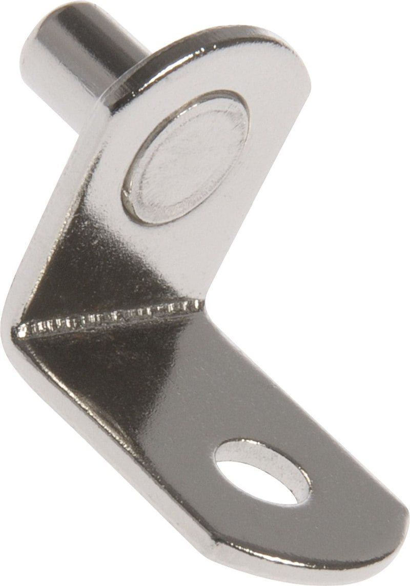 Shelf Support, For Book Shelves, 0.24-in, Nickel G1161