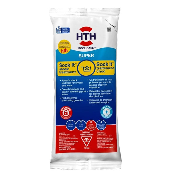 Sock It, Pool Shock Treatment, Controls Bacteria & Algae in Swimming Pool U6851