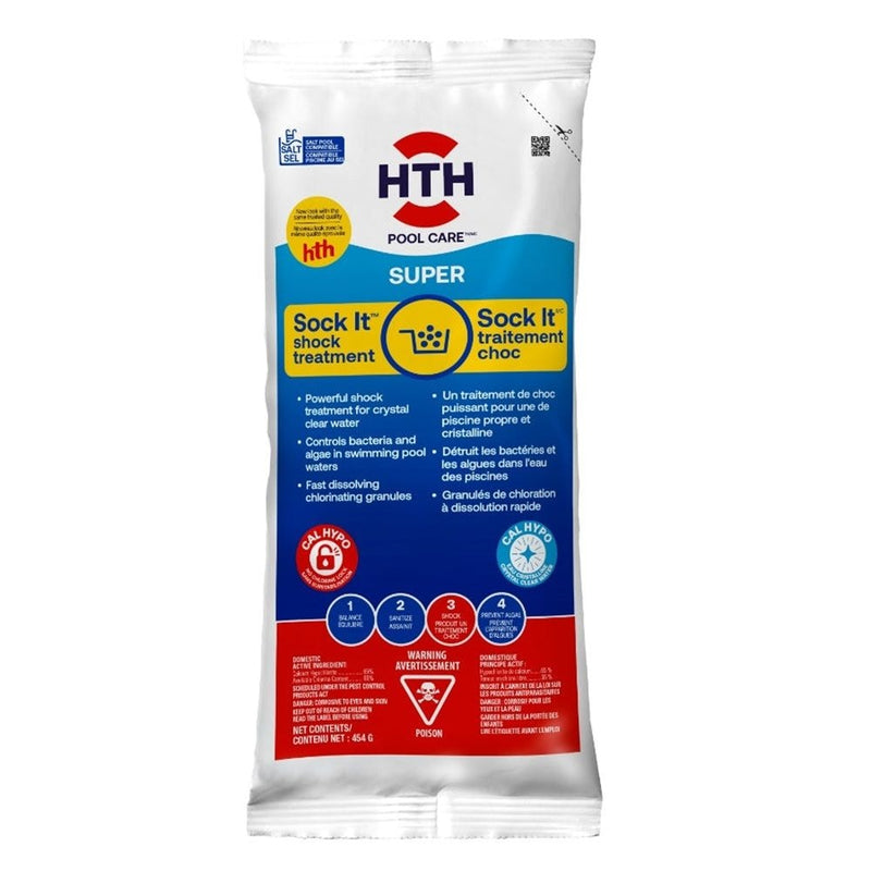 Sock It, Pool Shock Treatment, Controls Bacteria & Algae in Swimming Pool U6851