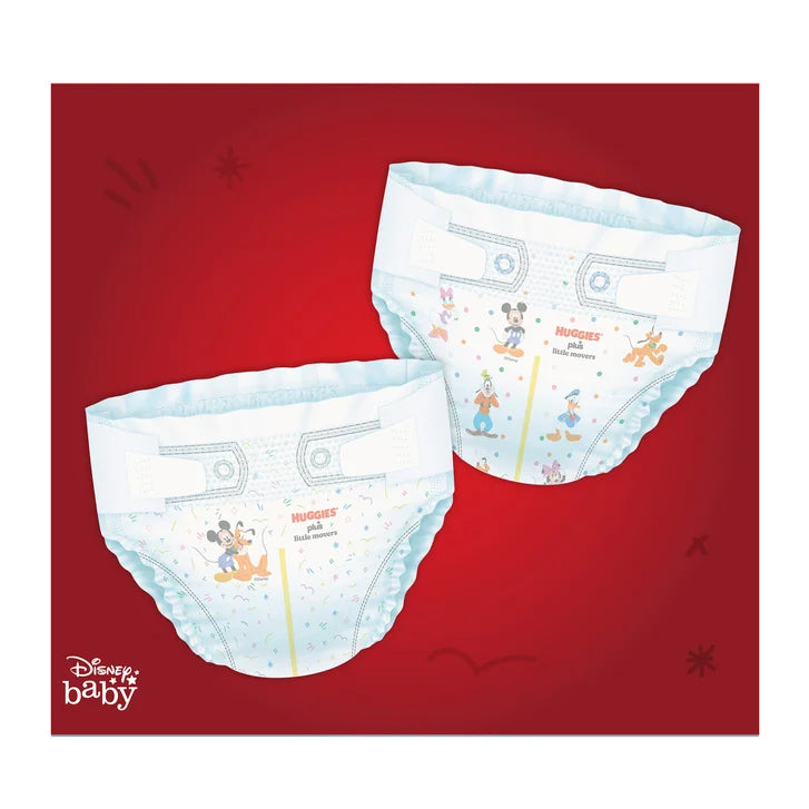 Little Movers Plus Diapers, Sizes 3 - 7