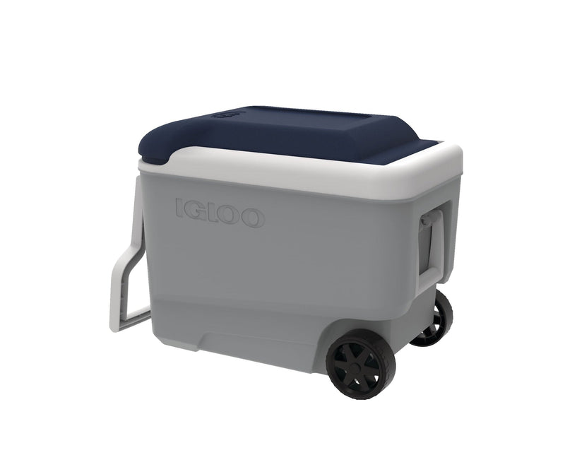 Maxcold Latitude Roller Cooler, 38-L, Grey/Blue E2019
