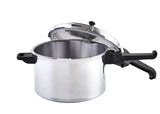 Stovetop Pressure Cooker, Aluminum, 7-qt